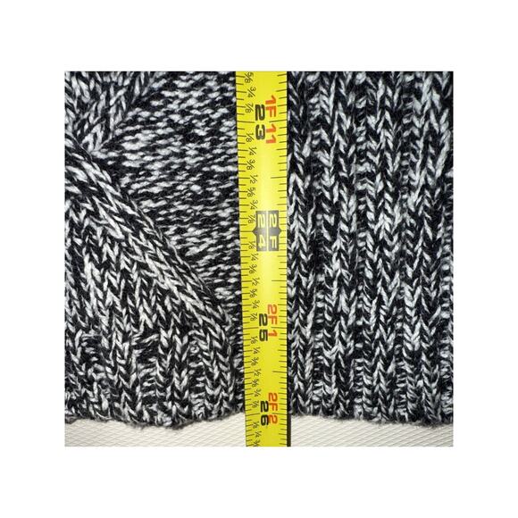 VINTAGE Karen Scott Sweater Black Blend Cardigan - Large - Picture 6 of 7